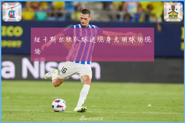 纽卡斯尔联队球迷现身光明球场现场